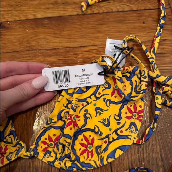 WeWoreWhat yellow geometric bikini - Picture 3 of 3